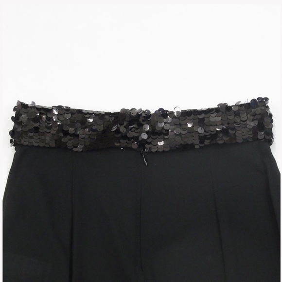 nwt DOLCE &GABBANA size 38 Silk tulle sequin SKIRT - Picture 10 of 13